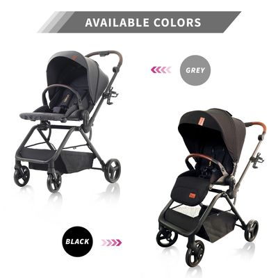 Teknum STROLL - 1 Reversible Travel Stroller - Black